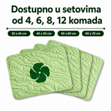 Plumerija - prošiveni podmetači za sto