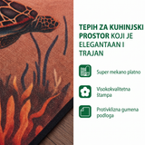 Kuhinjski tepih Mirna plima