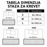 Rustična magnolija - staza za krevet