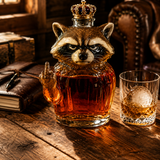 Viski Karafa Rebel Raccoon - Viski karafa