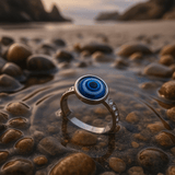 Prsten sa mramornim efektom