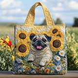 Ručno rađena torba Sunčani Pug