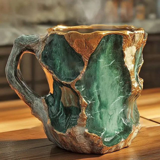 Šolje za kafu sa mineralnim kristalima