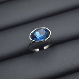 Plavi prsten Celeste – vintage sjaj