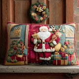 Prošivena jastučnica - Topli zagrljaj Deda Mraza